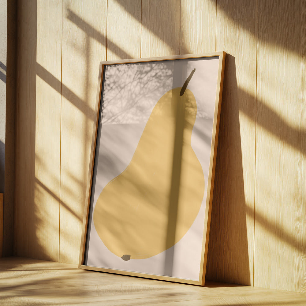 Golden Pear Still | Posters - Affiche Artistique