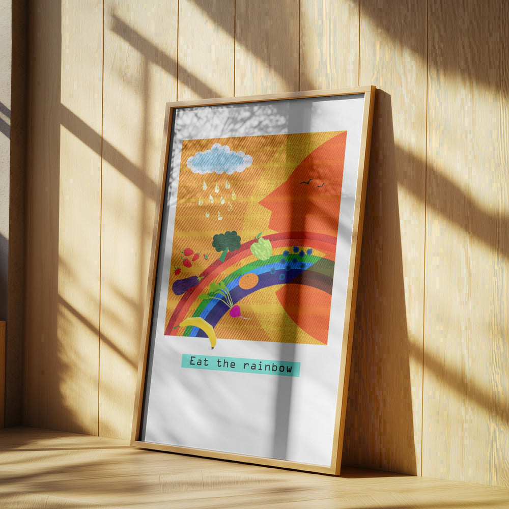 Mangez l'arc-en-ciel | Posters - Affiche Artistique