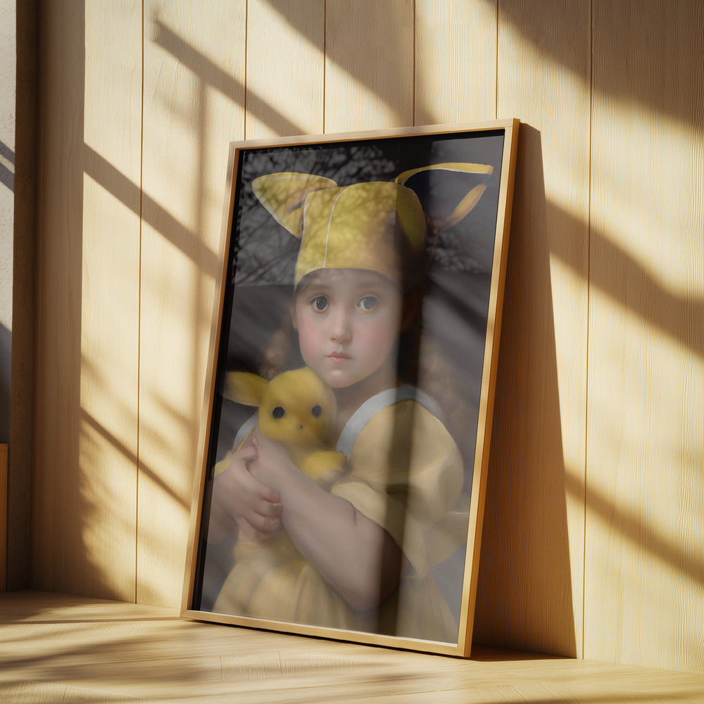Kawaii lille pige | Plakater - Kunsttryk