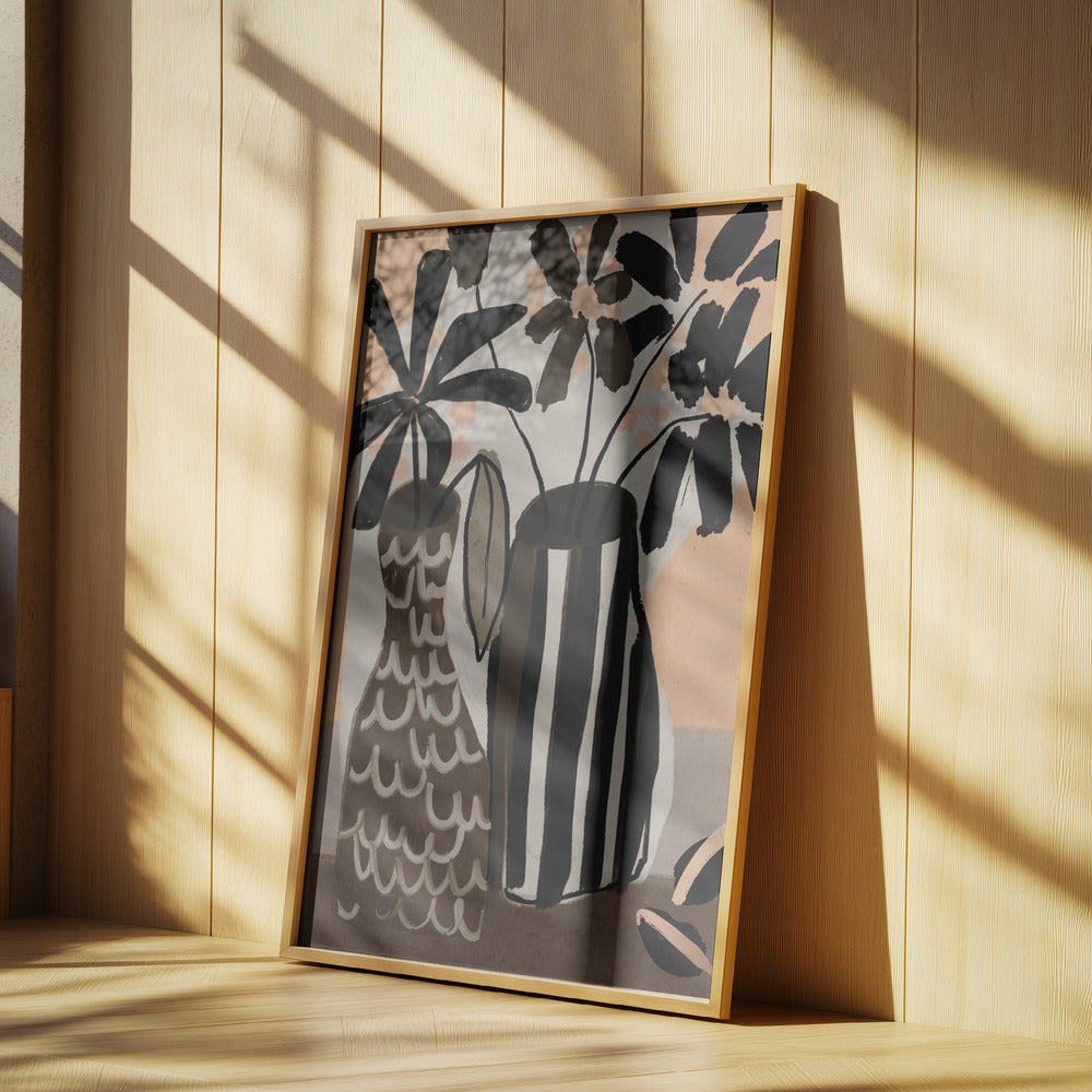 Stillleben mit Vasen | Poster