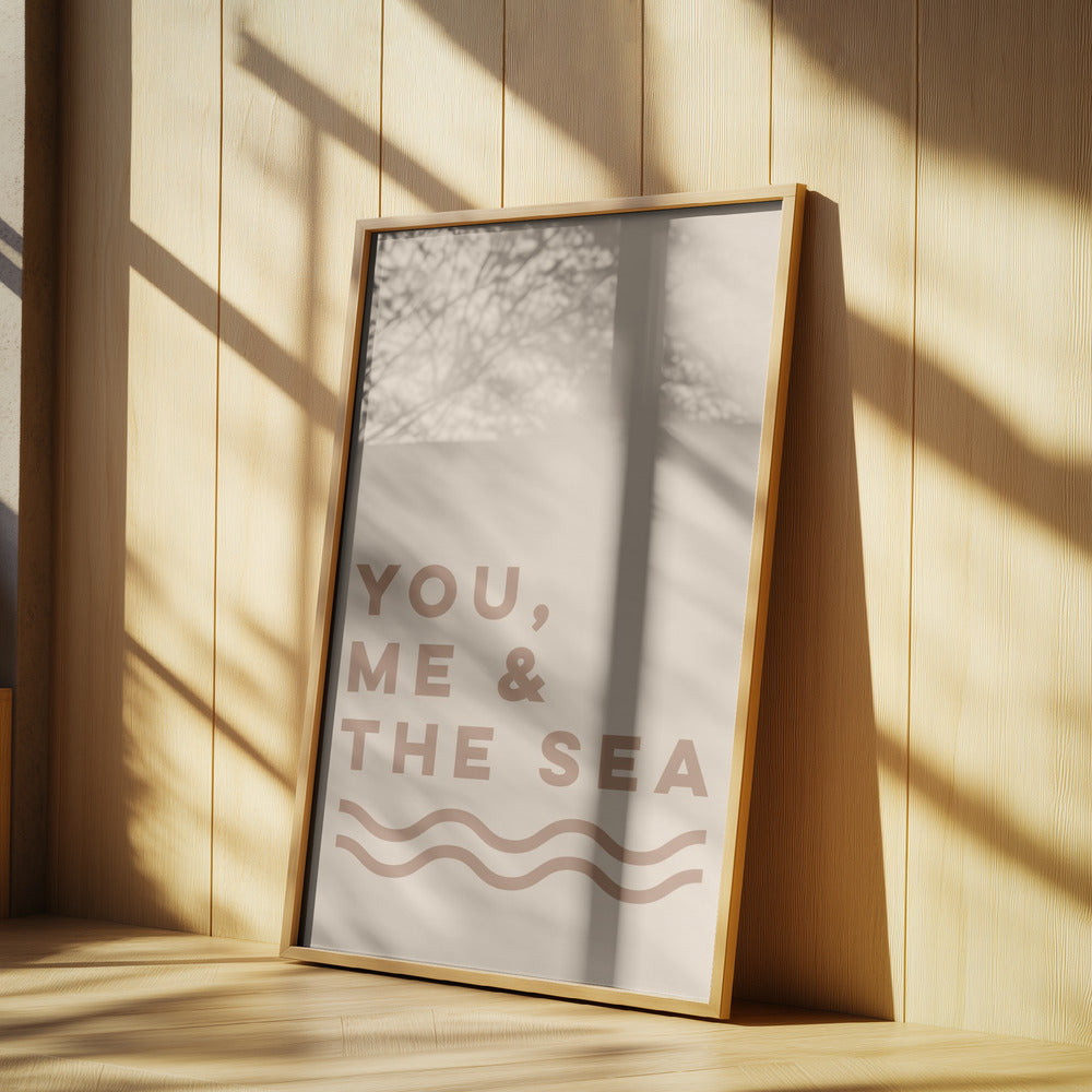 You Me And The Sea (Sand) | Poster