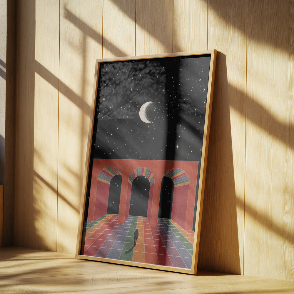 Triumphal Arch in Space | Poster