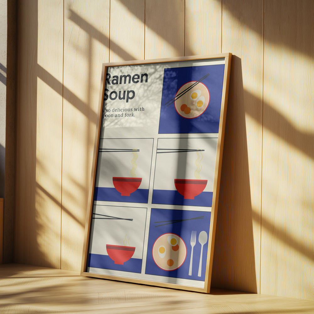 Poster Ramen Soup | Poster