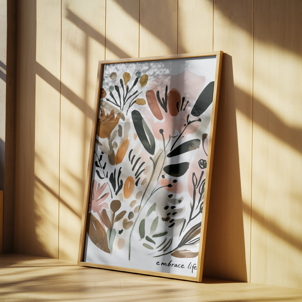 Omfavn livet | Plakater - Kunsttrykk