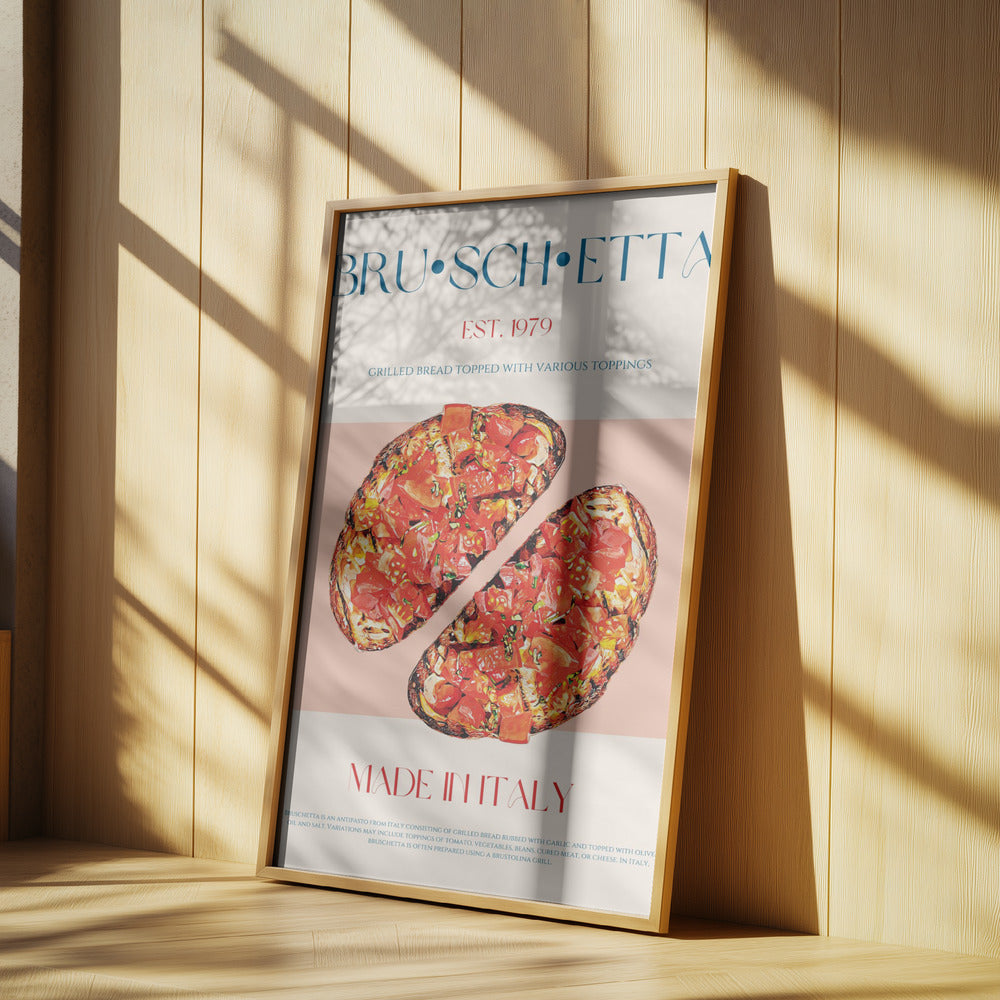 Geschmackvolle Bruschetta | Poster