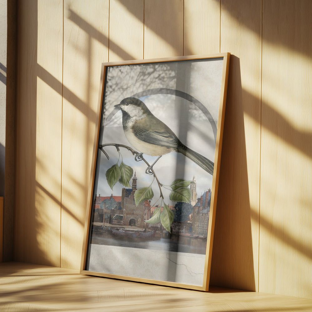 Vogelperspektive auf den Torbogen | Poster