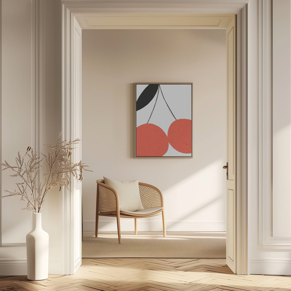 Rode kersen | Posters - Kunstdrukken