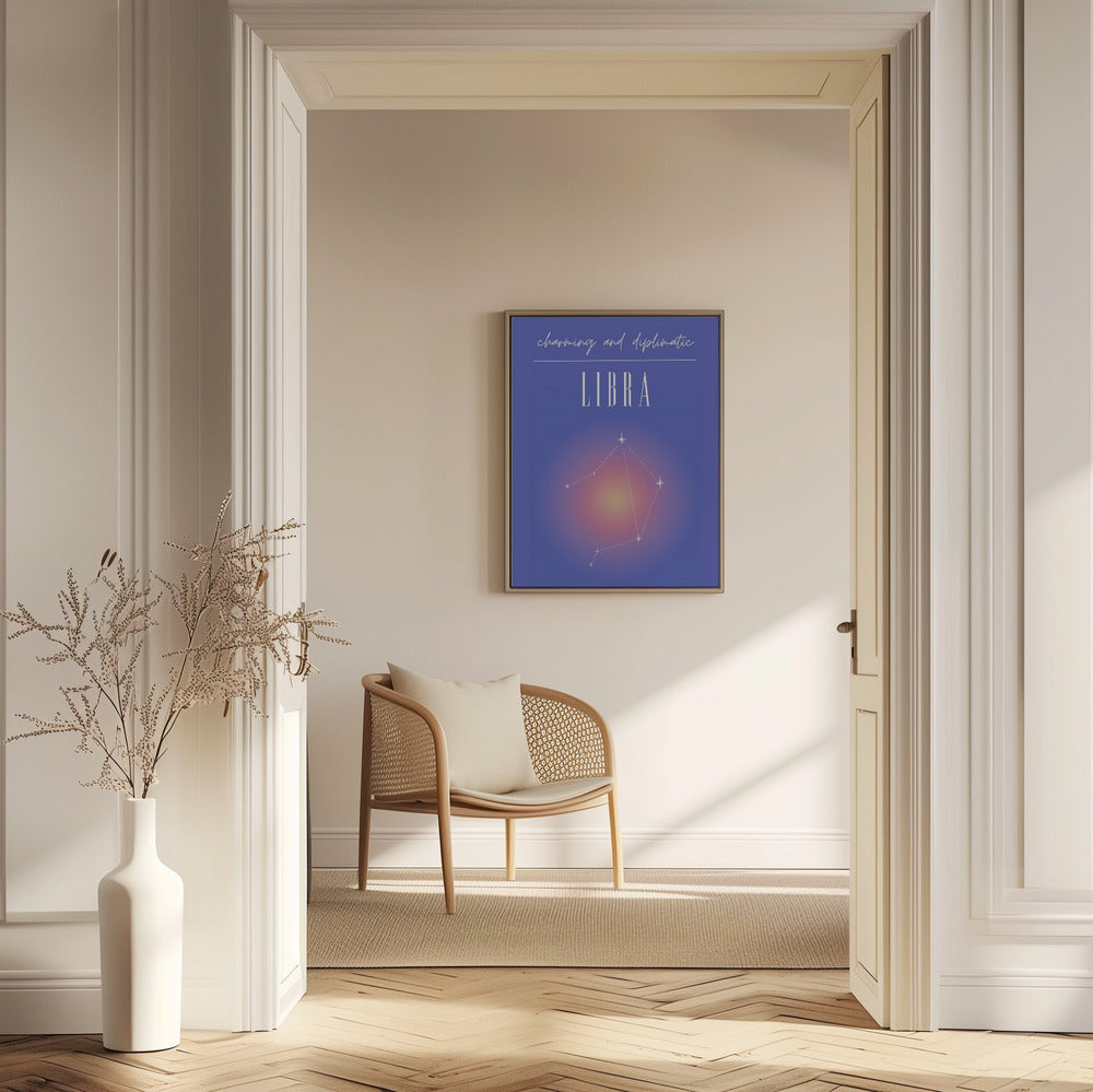Libra Zodiac Print Art | Poster