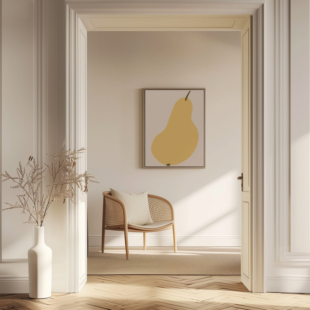 Golden Pear Still | Posters - Affiche Artistique
