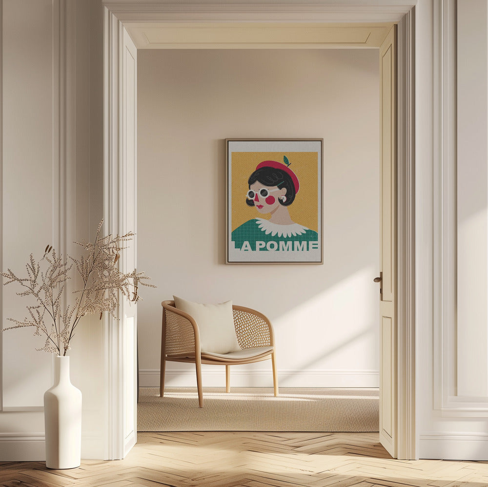 La Pomme French Fashion Portrait | Poster