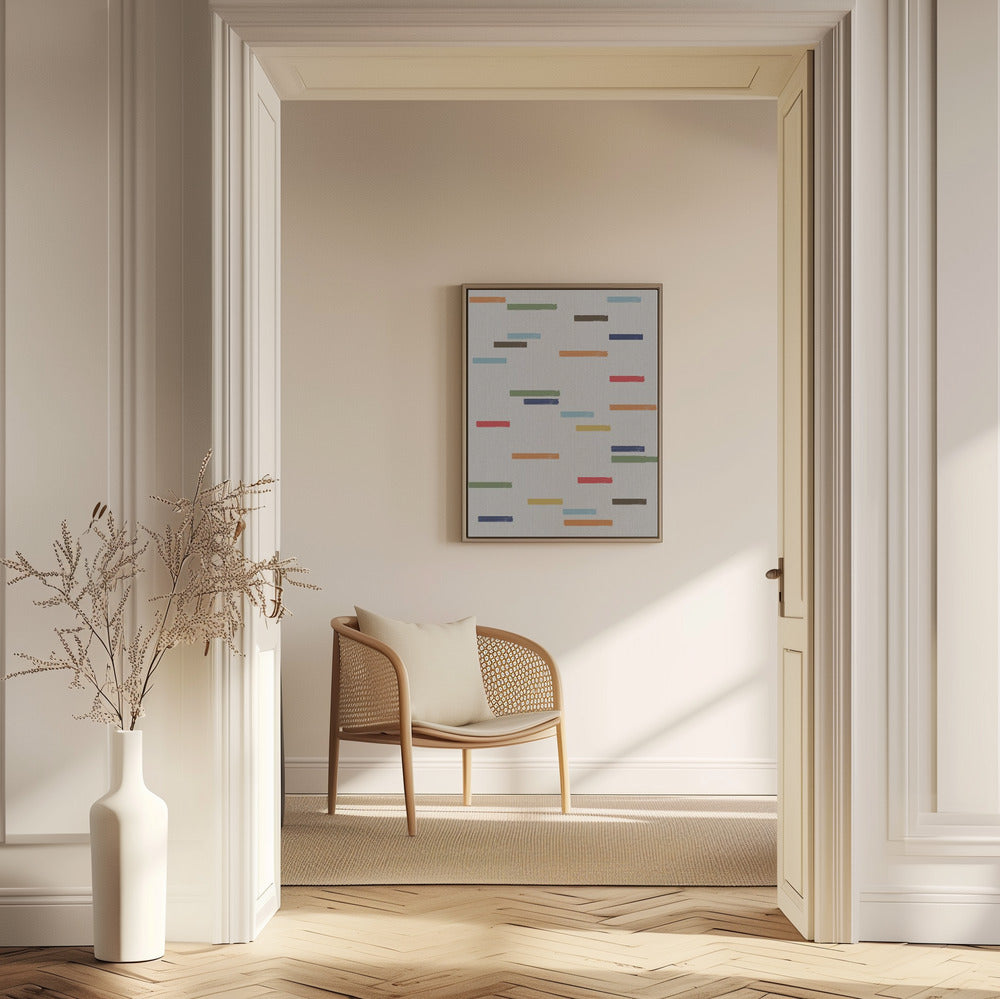 Enkelt papper Modernistisk konst nr 2 | Poster
