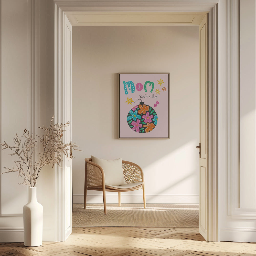 Mom&#039;s Floral Delight | Poster