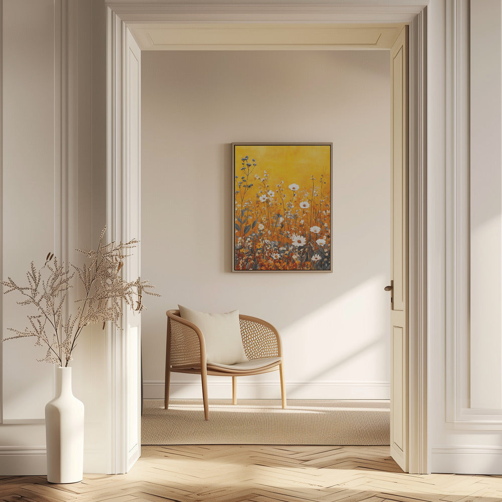 Wildflower Meadow Evergreen Flowers | Poster