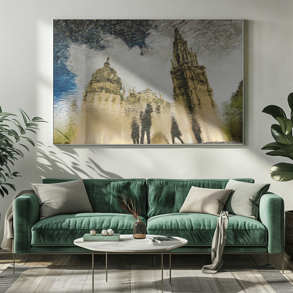 Toledo Cathedral Reflection | Canvas