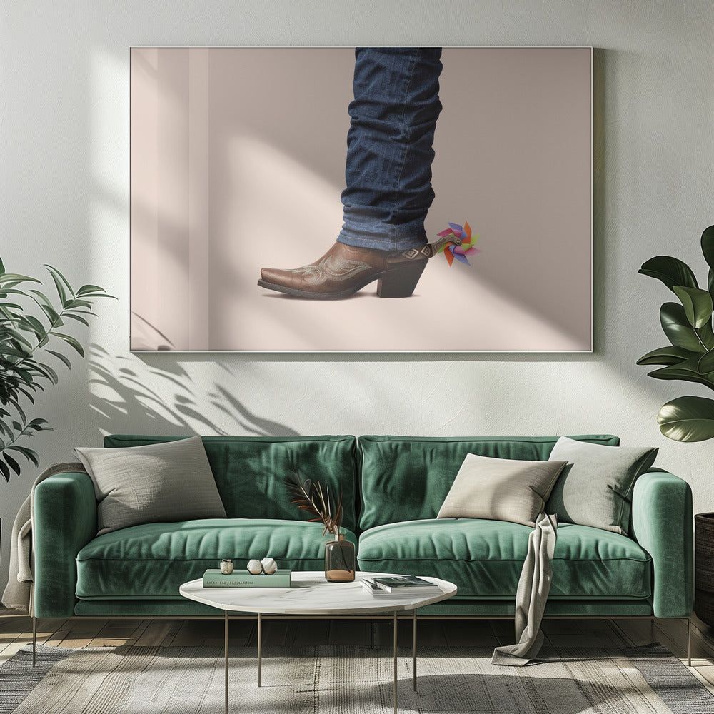 Ikke seriøs cowboy | Lerretsbilder