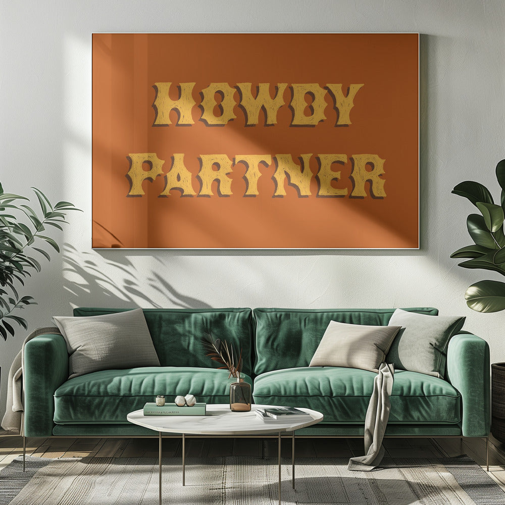 Bonjour partenaire | Tableaux sur Toile
