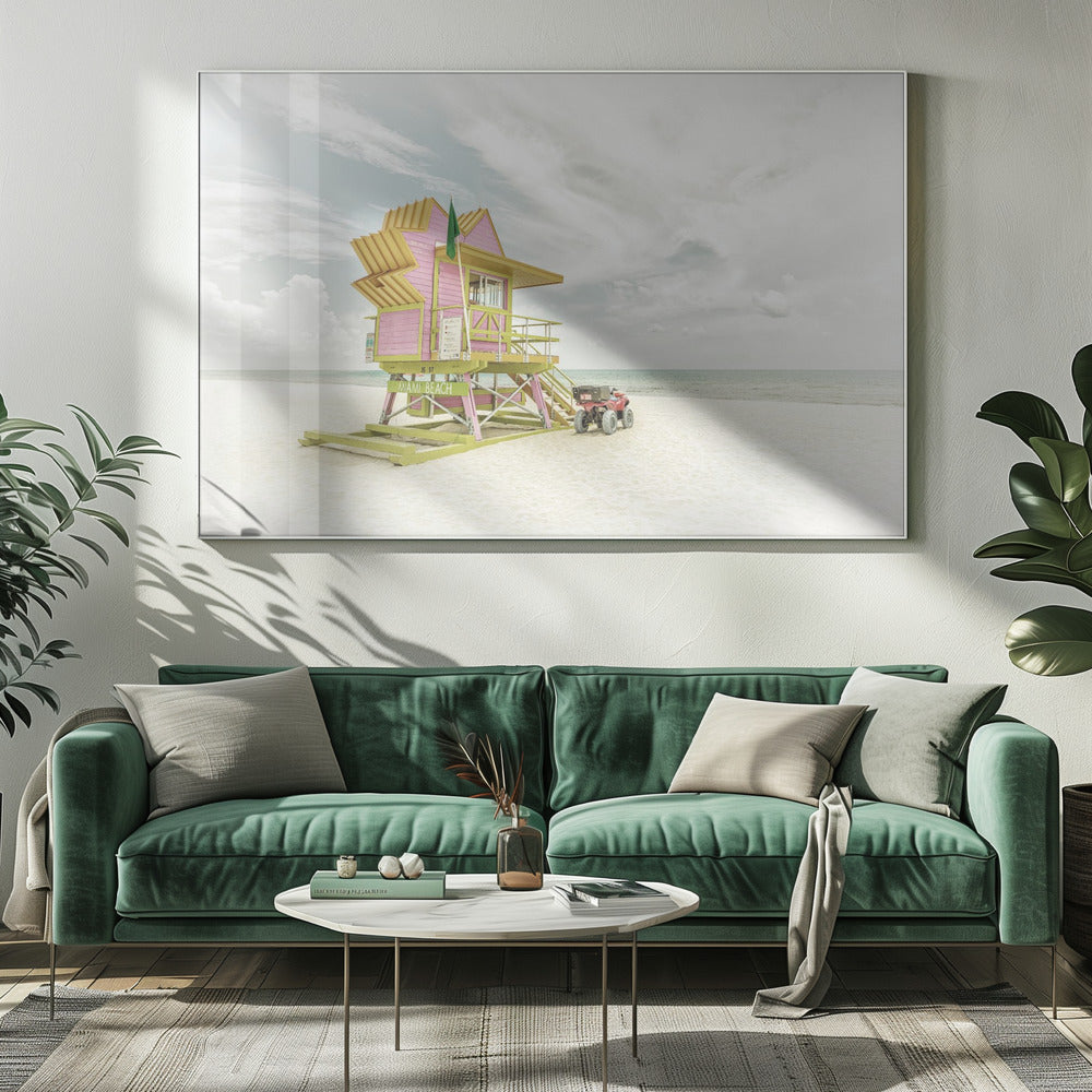 MIAMI BEACH Vintage Florida-stil | Lerretsbilder