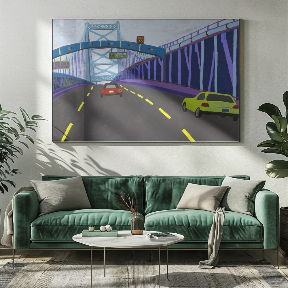 Ponte Ben Franklin | Stampe su Tela