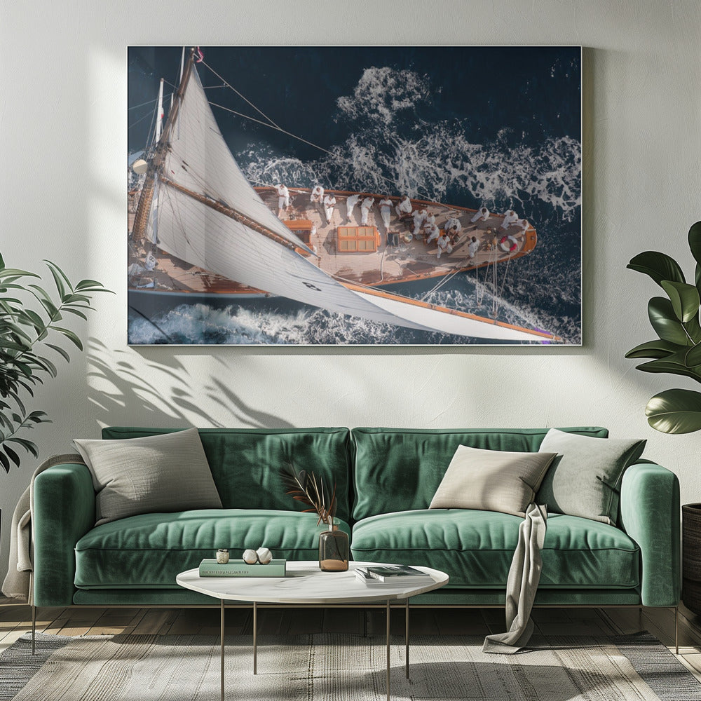 Au-dessus du rayon de lune | Tableaux sur Toile