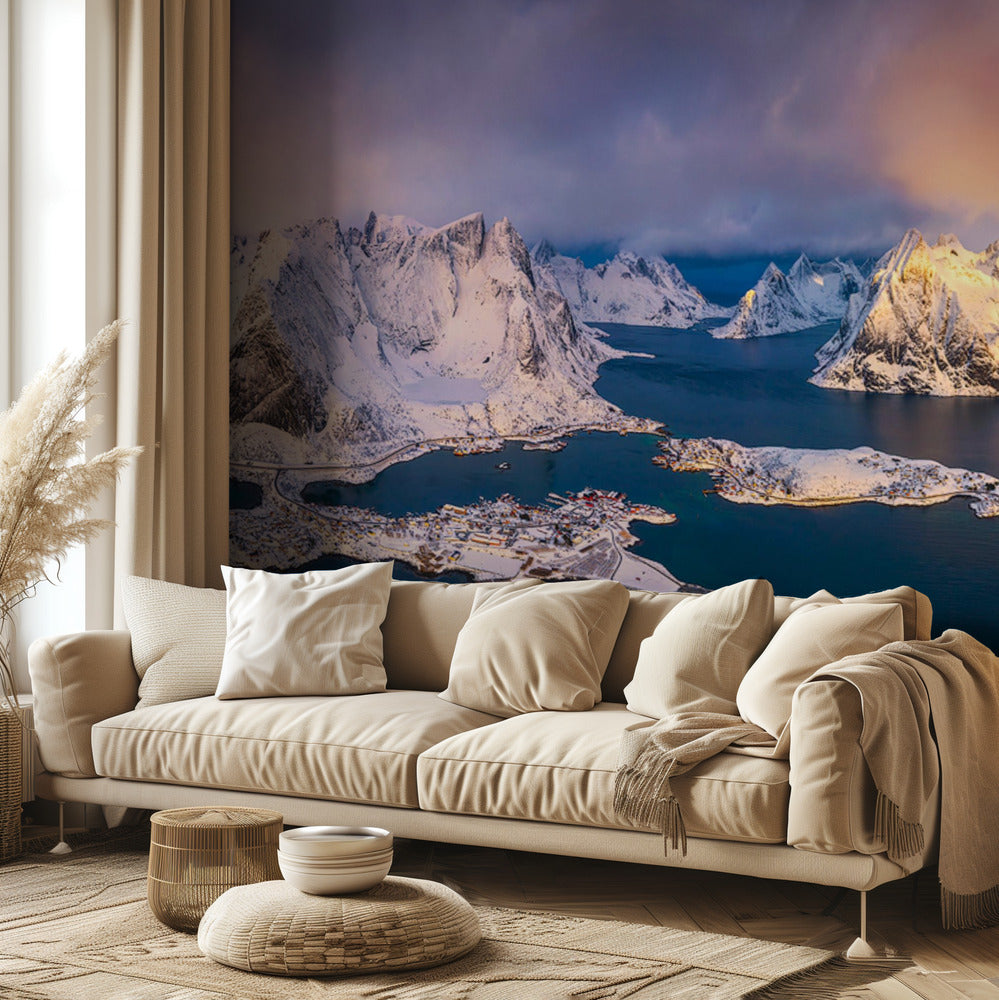 Buenos días, Lofoten | Papel Pintado Fotográfico
