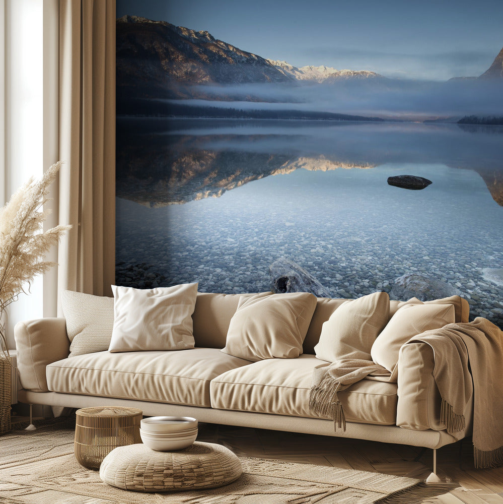 La tranquilidad de Bohinj | Papel Pintado Fotográfico