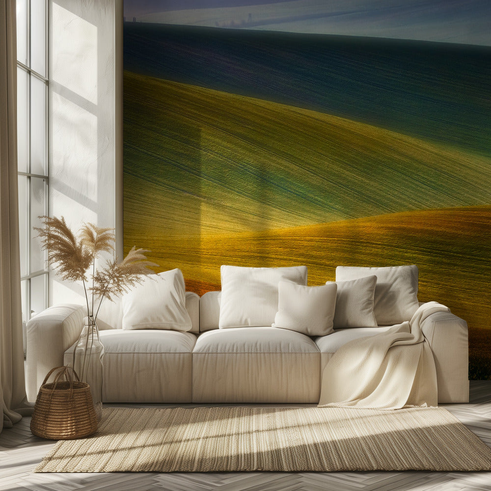 Campos de primavera | Papel Pintado Fotográfico
