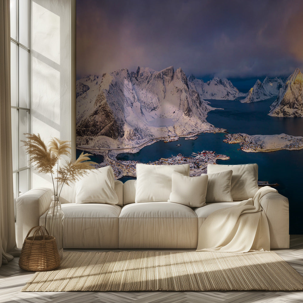 Buenos días, Lofoten | Papel Pintado Fotográfico