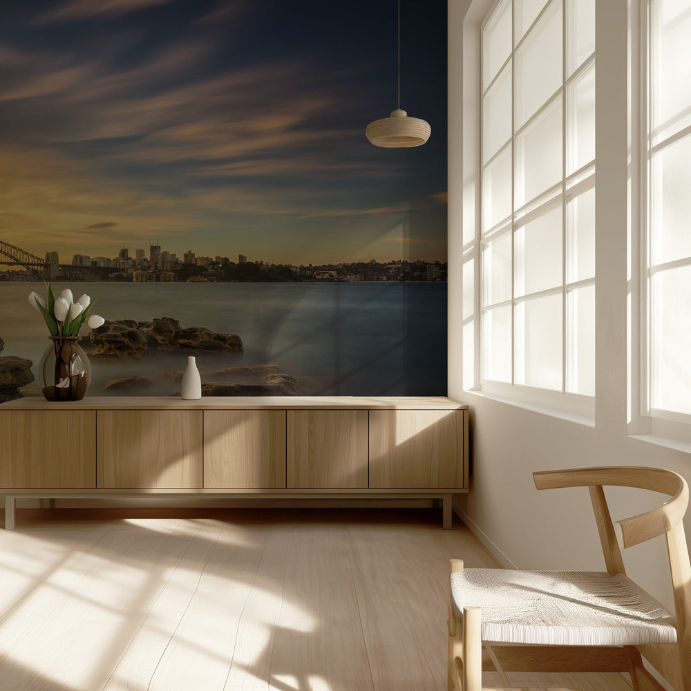 Coucher de soleil à l'Opéra de Sydney | Papier Peint Photo