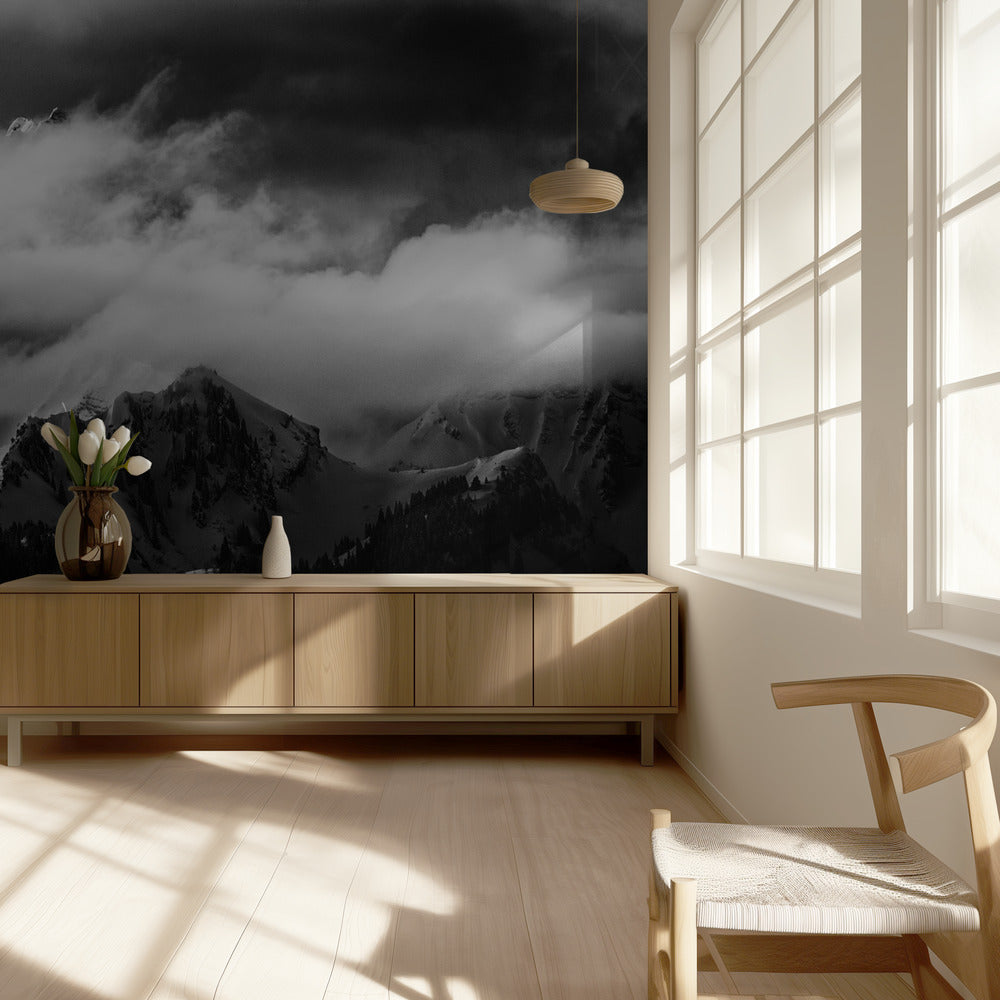 Rots en wind | Fotobehang