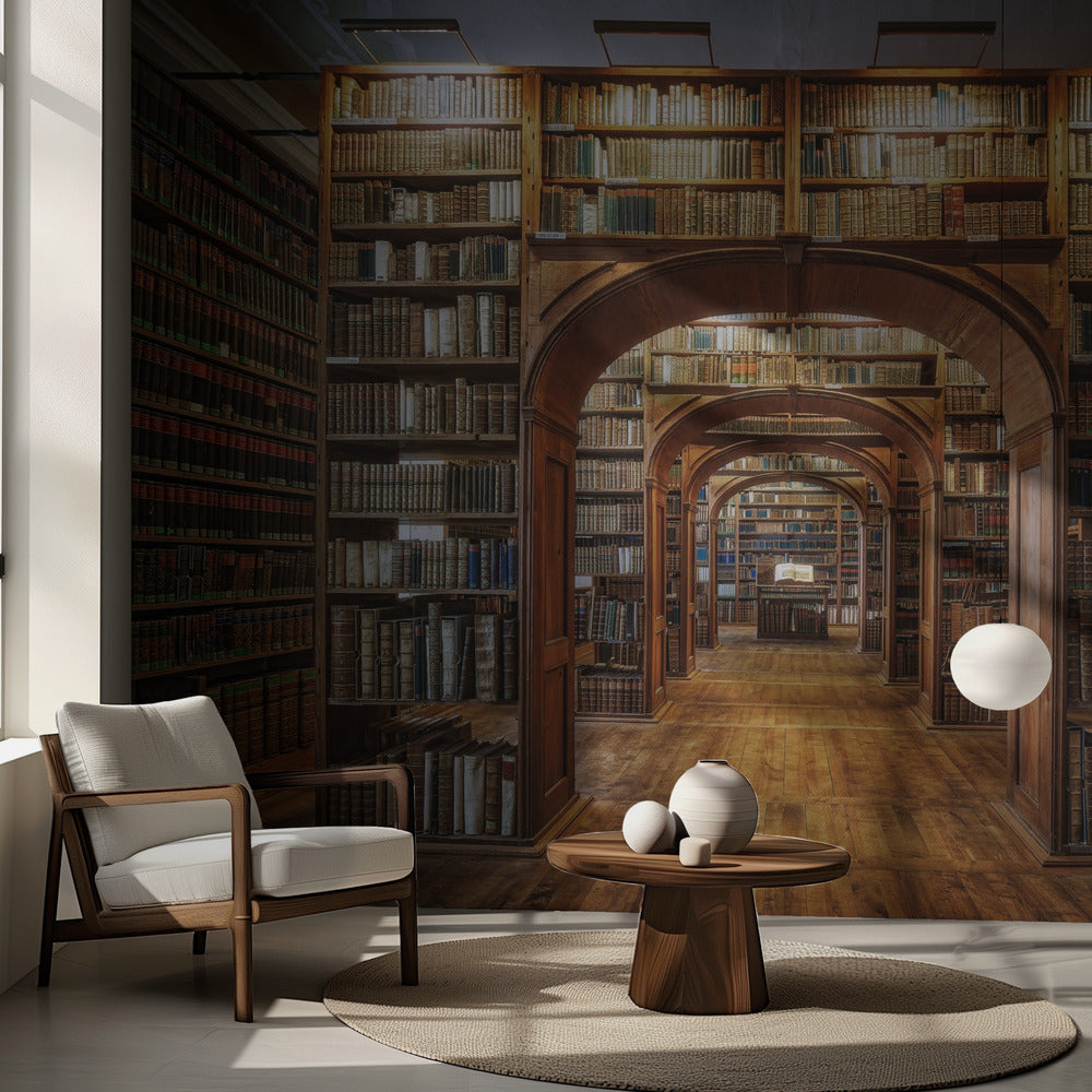 Biblioteca delle Scienze dell'Alta Lausitzia | Carta da Parati Fotografica