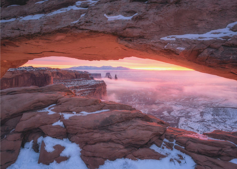 Il momento appena prima dell'alba | Carta da Parati Fotografica