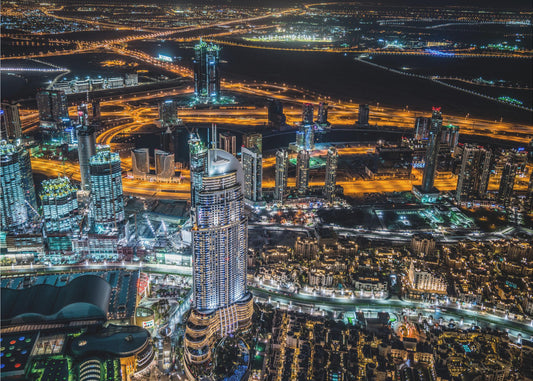 Dubai-natten | Lerretsbilder