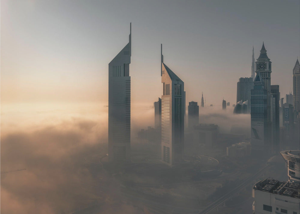 Fog Lockdown on the City of Steel | Canvas