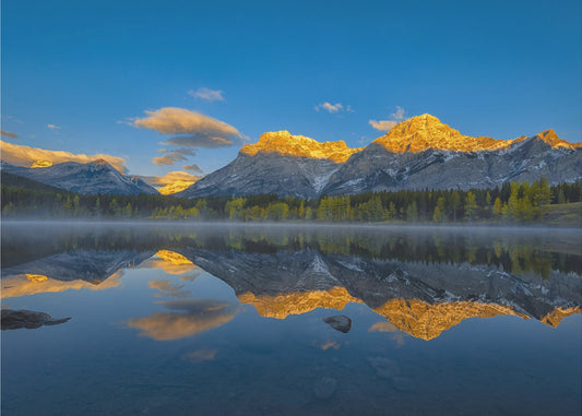 Ein perfekter Morgen in den kanadischen Rocky Mountains | Fototapeten