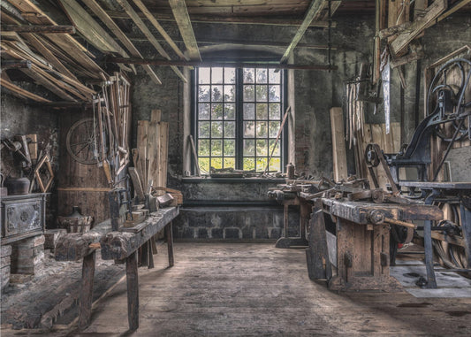 Die Tischlerwerkstatt | Fototapeten