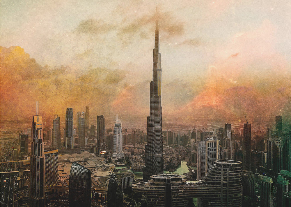 Burj Khalifa | Stampe su Tela