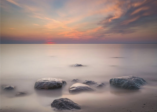 Na zonsondergang | Fotobehang