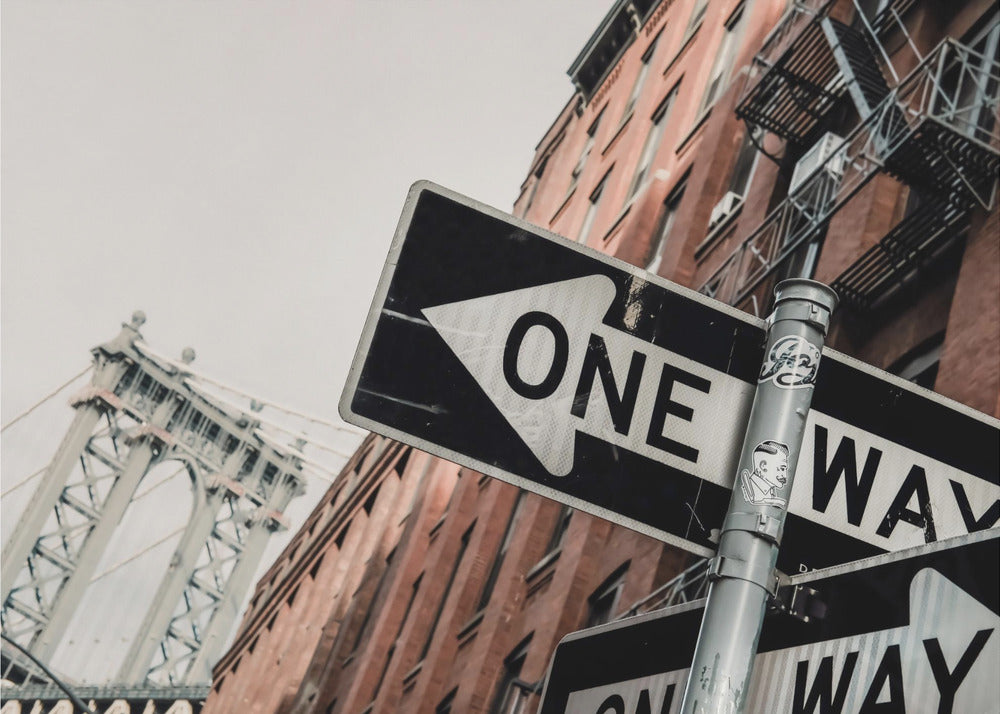 Pont de Manhattan à sens unique | Papier Peint Photo