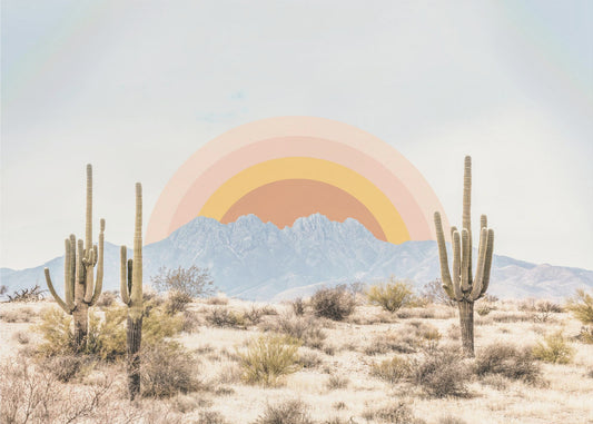 Lever de soleil en Arizona | Papier Peint Photo