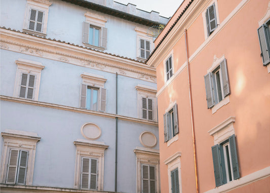 Trastevere in Lilac and Pink | Canvas
