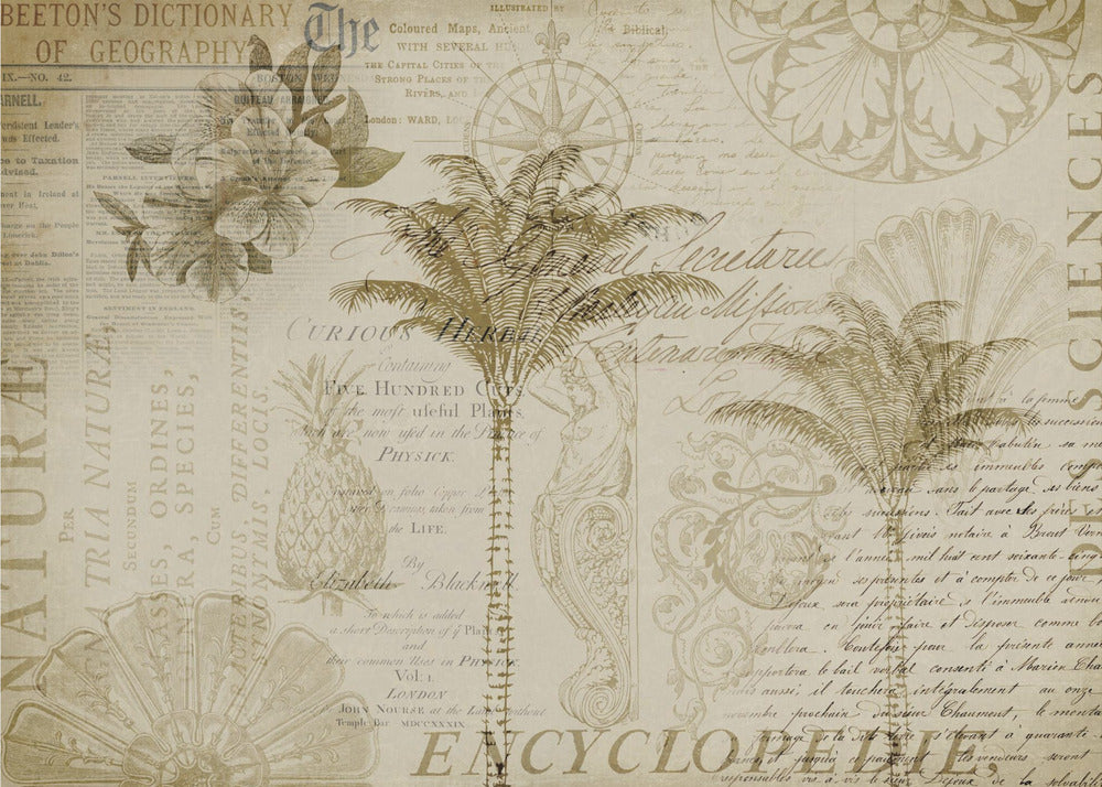 Enciclopedia Tropicale | Carta da Parati Fotografica