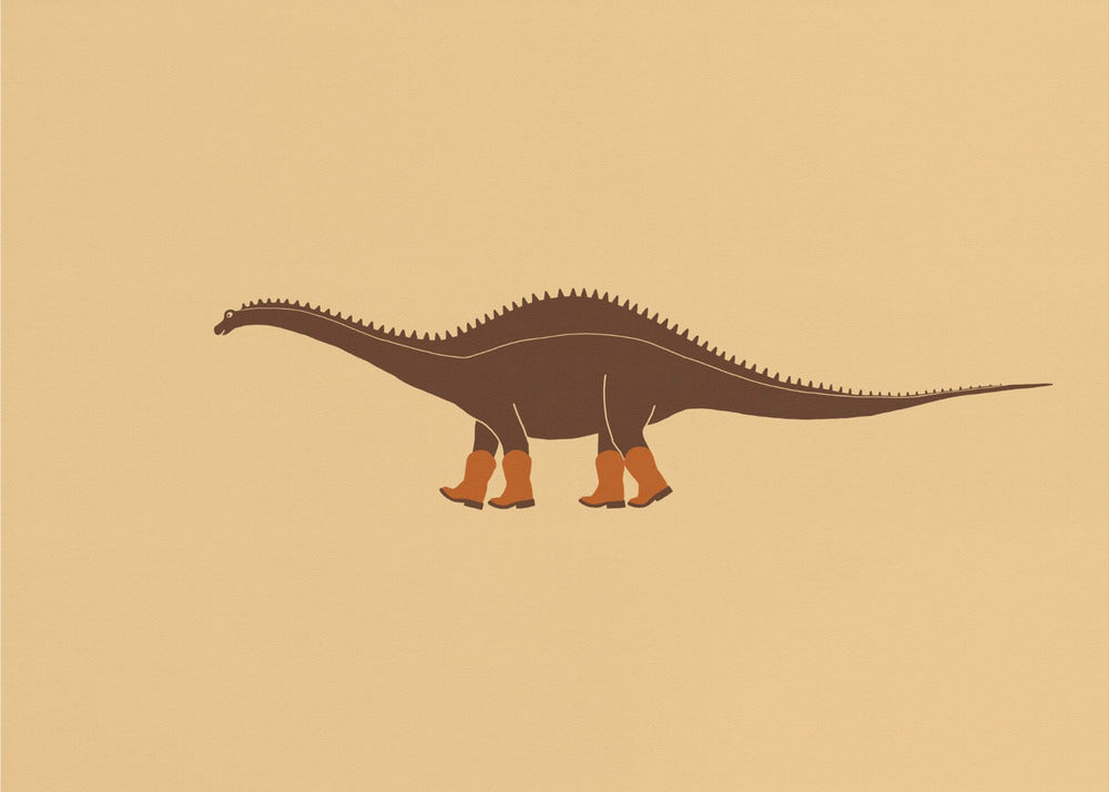 Textura del dinosaurio Rebbachisaurus Reba la Vaquera | Impresiones en Lienzo