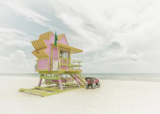 MIAMI BEACH Vintage Florida-stil | Lerretsbilder