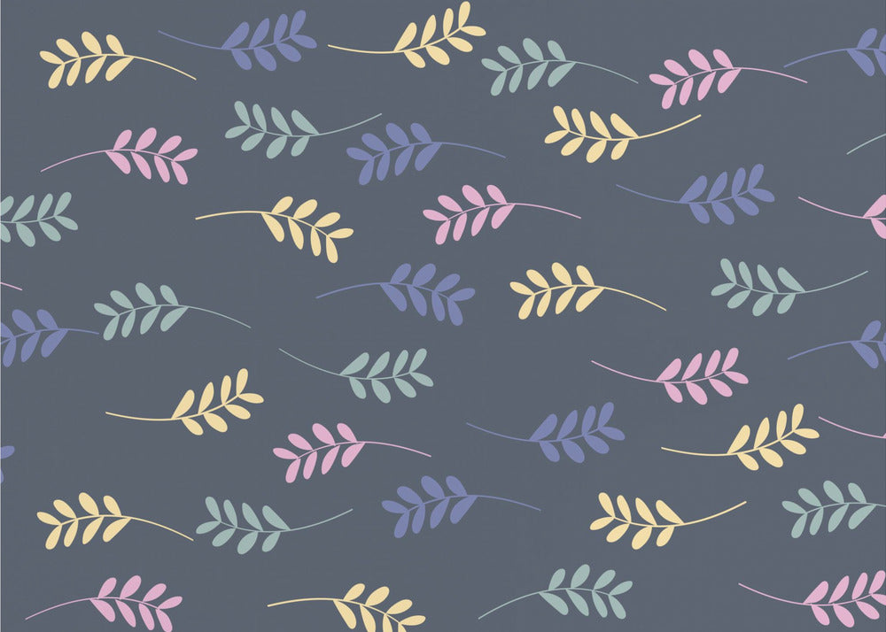Fleurs scandinaves japonaises 3 | Papier Peint Photo