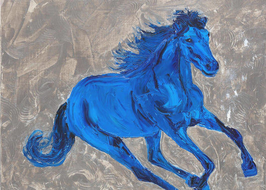 Blue Horse | Poster