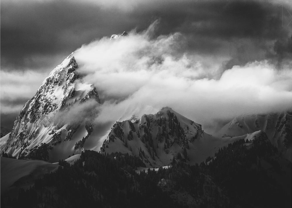 Rots en wind | Fotobehang