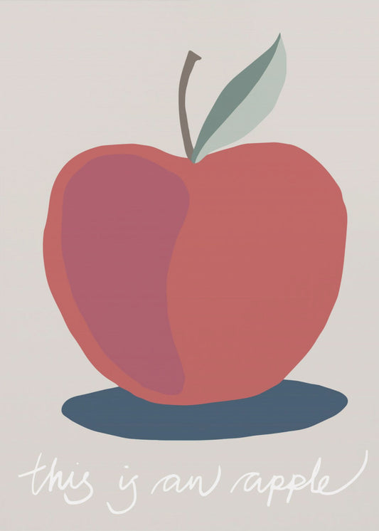 This is an Apple | Poster
