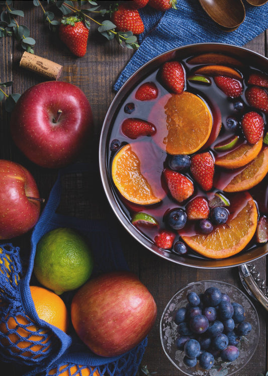 Sangria-Tisch | Poster - Kunstdruck