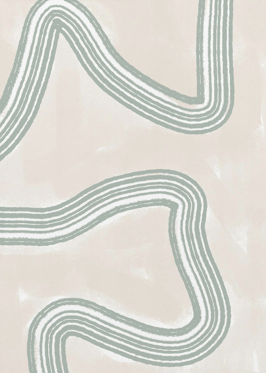 Curved Tranquility | Poster