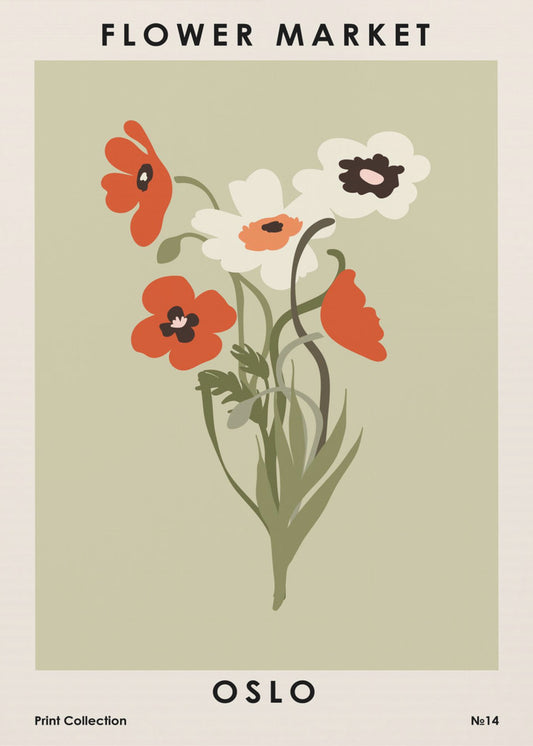 Blomstermarknaden i Oslo | Canvas